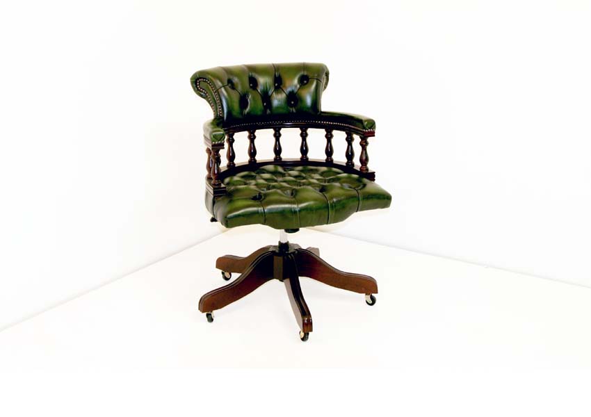 Click to see larger picture of Captains Swivel chair